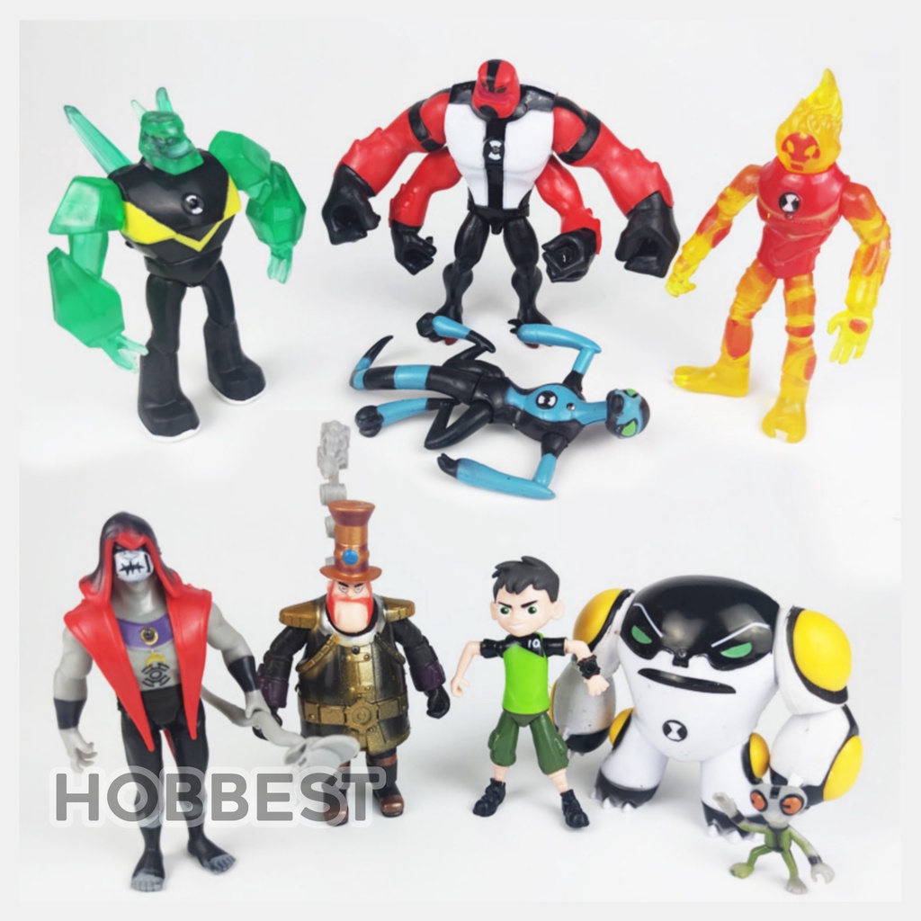 Details about   BEN TEN 10 MINI CHARACTERS ACTION FIGURES cake toppers 