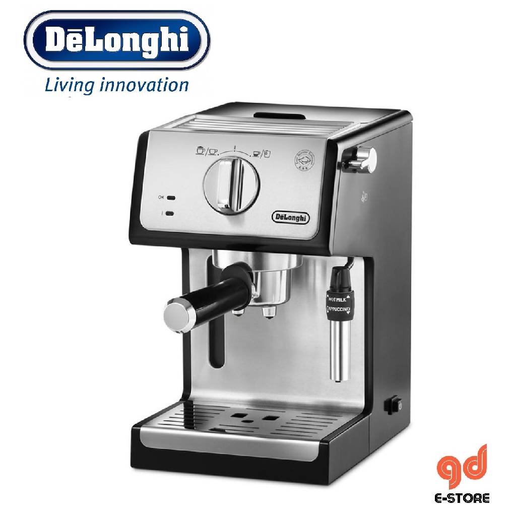 De'Longhi ECP3531 Manual Coffee Machine (Black) | Shopee ...