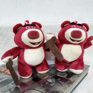Disney New Film Toy Story 4 Strawberry Bear Lotso Bears Plush Doll Stuffed Kids Gift Toys Shopee Malaysia - strawberry bear roblox bear plush
