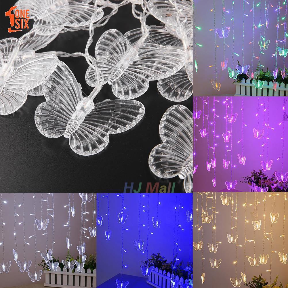 3 5m Xmas Christmas Butterfly Led Strip String Light Party Bedroom Lamp