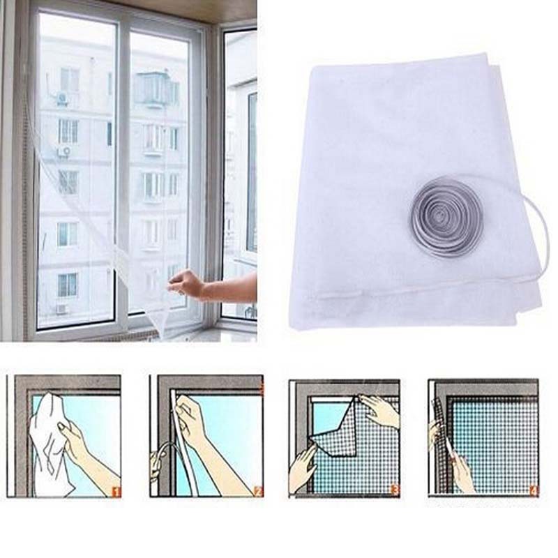 Window Anti Mosquito Net Screen Curtain Mesh Anti Insect Bug Fly ...