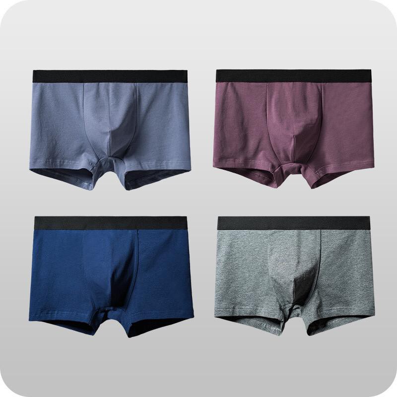 Men Cotton Boxers Seluar Dalam Lelaki Men Innerwear Men Trunks SELUAR ...