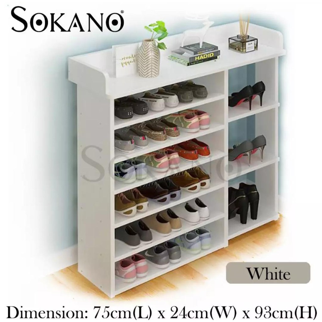 Japanese Style 7 Tiers Shoes Shoe Rack Shoe Shelf Shoe