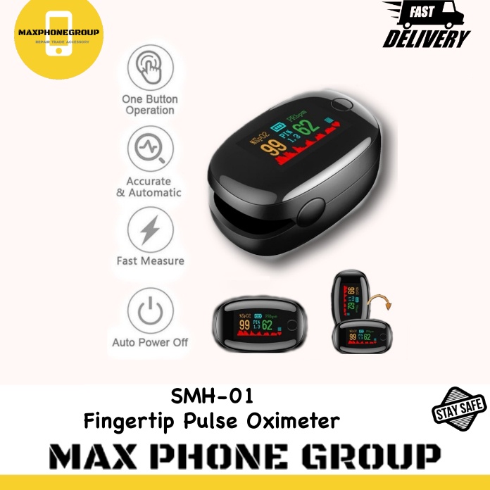 Portable Finger Oximeter Fingertip Pulse Oximeter Medical Equipment SMH-01Digital Oximeter Small and Light Oximeter