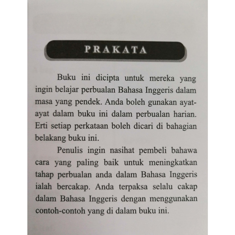 Perbualan Belajar Bahasa Inggeris Cepat Dan Tepat Prestasi Shopee Malaysia