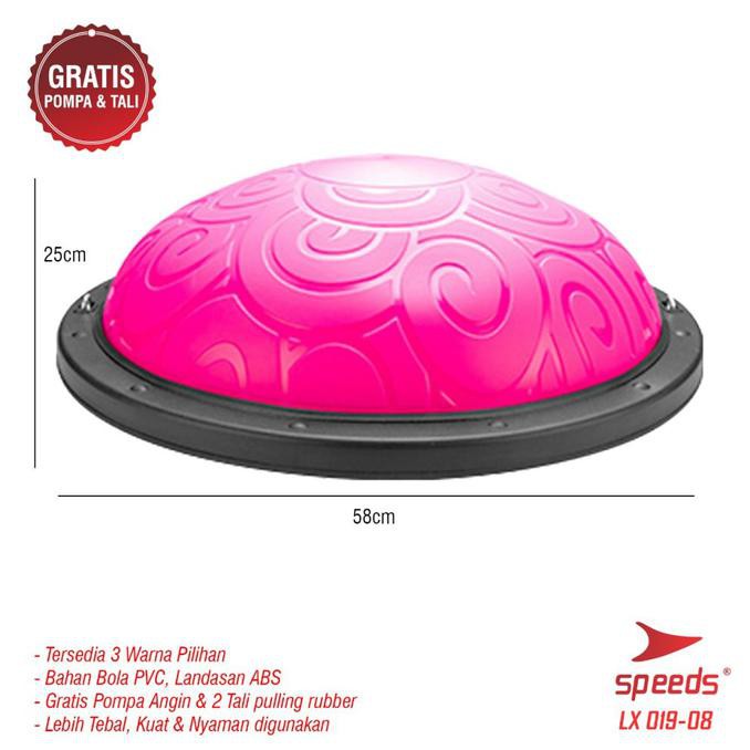 pink bosu ball