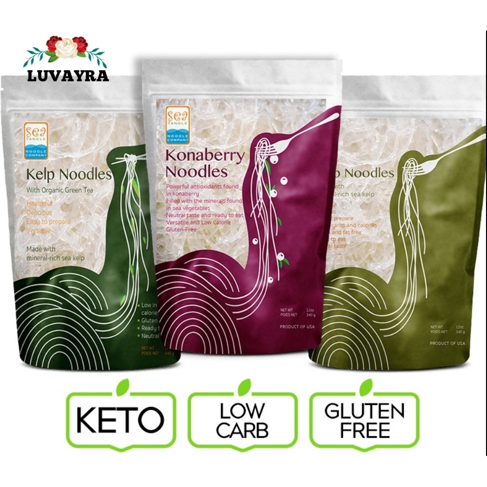 Sea Tangle Noodle Company Kelp Noodles/Kelp Noodles With Konaberry