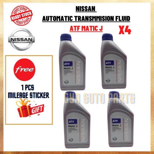 Nissan Auto Transmission Fluid Matic-J Matic J (1L) ATF automatic ...