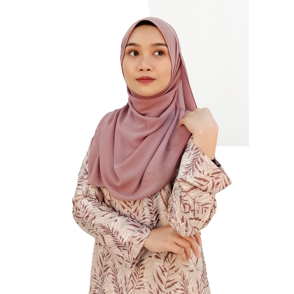 Shawls Balqees Hawa Muslimah Fashion Hijab Dari Kamdar (Pastel