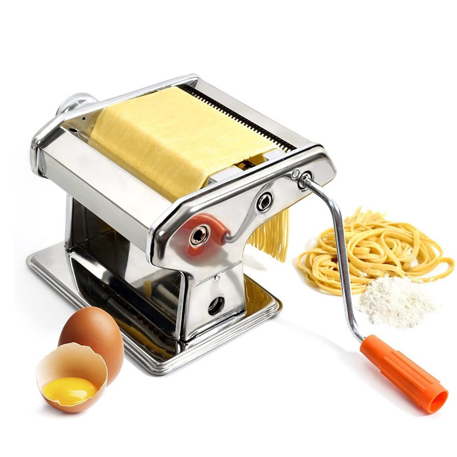 【单层板面机】Kitchen Universal High Quality Stainless Steel Manual Noodle Pasta Maker Machine Household