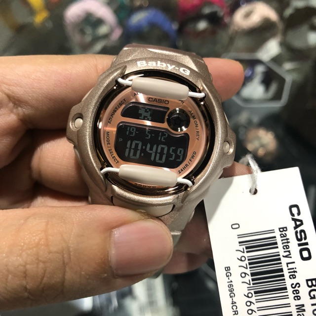 Casio Baby-G Rose Gold Colored Bg-169G-4 | Shopee Malaysia