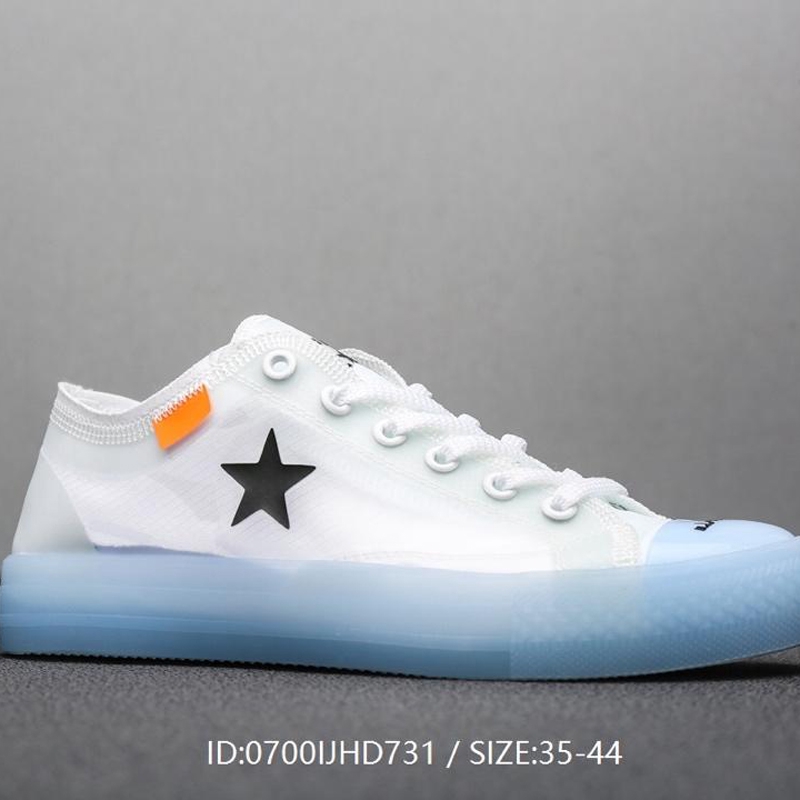 Converse OFF-White Men and women's shoes blue 35-44 | Shopee Malaysia