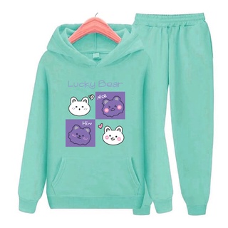 2020 Among Us Children Thin Sweater Sets Pants and Hoodies Suits for 4-14 Years Old 