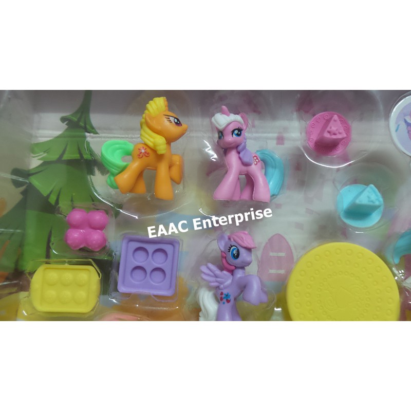 Small and Cute Little Horse Pretty Pony 8 in 1 Doll sets Cake Decoration / Cake Topper