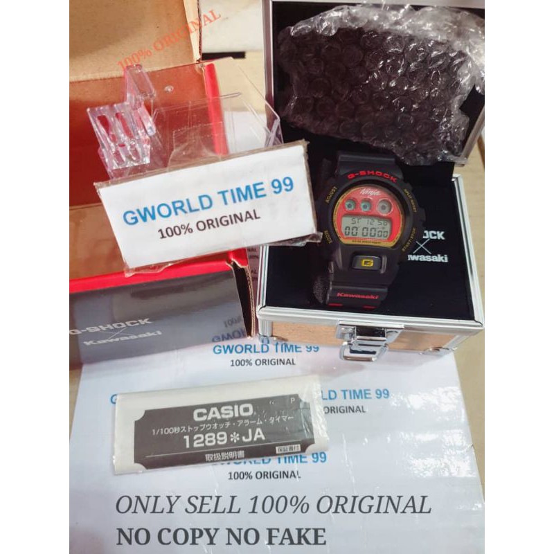G-shock 100% ORIGINAL Ninja Anniversary Limited Edition Japan DW-6900FS/DW6900FS | Shopee Malaysia