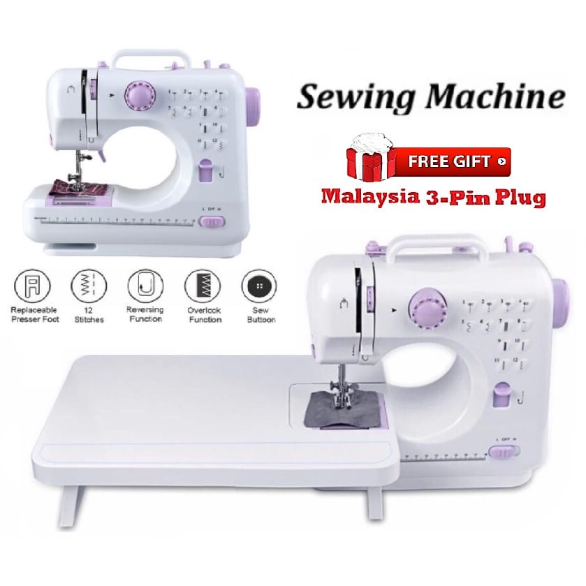 Sewing Machine FHSM505/YASM505A Upgraded 12 Sewing Portable Mini