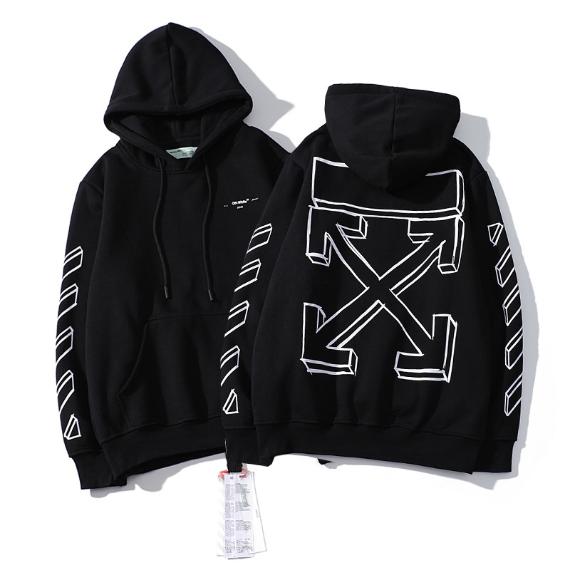 off white hoodie xl