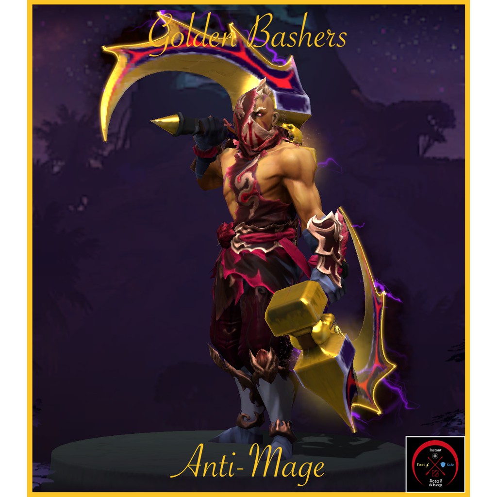 Dota 2 Anti Mage Golden Bashers Shopee Malaysia