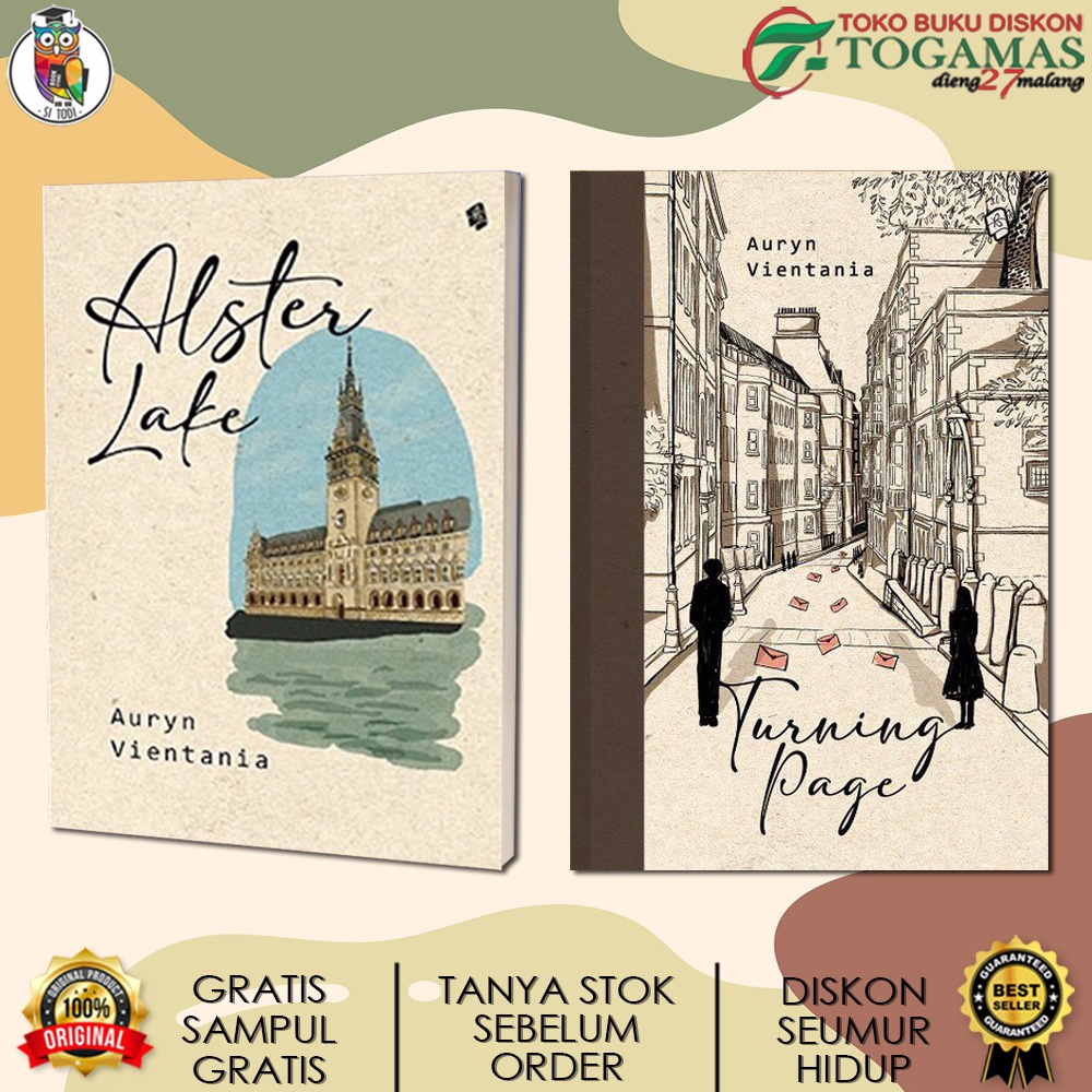 Novel ALSTER LAKE & TURNING PAGE By AURYN VIENTANIA | Shopee Malaysia