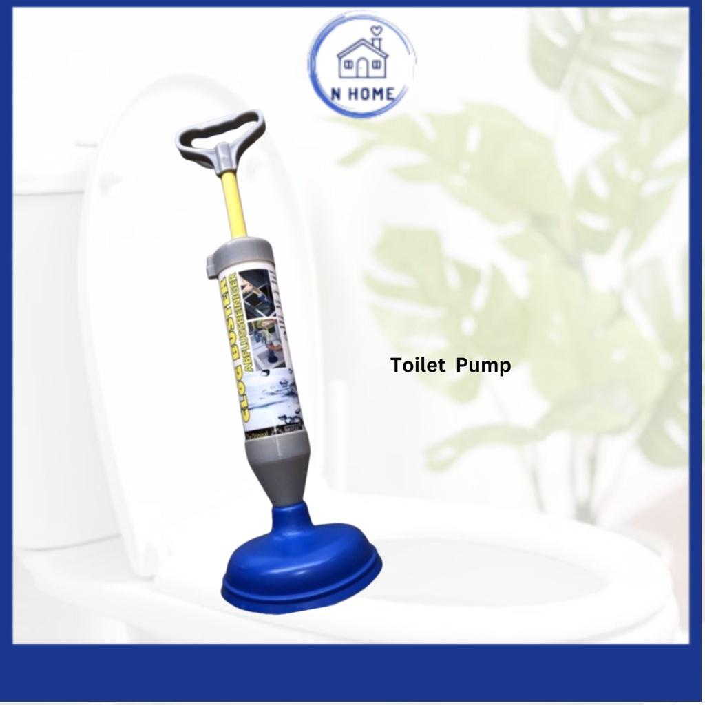 NHOME Toilet Pump High Pressure Drain Buster Toilet Stain Sink Plunger