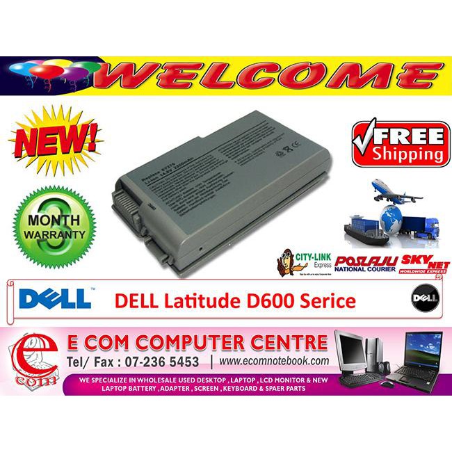 Dell Latitude D500 D5 D600 D610 Series Laptop Battery Shopee Malaysia