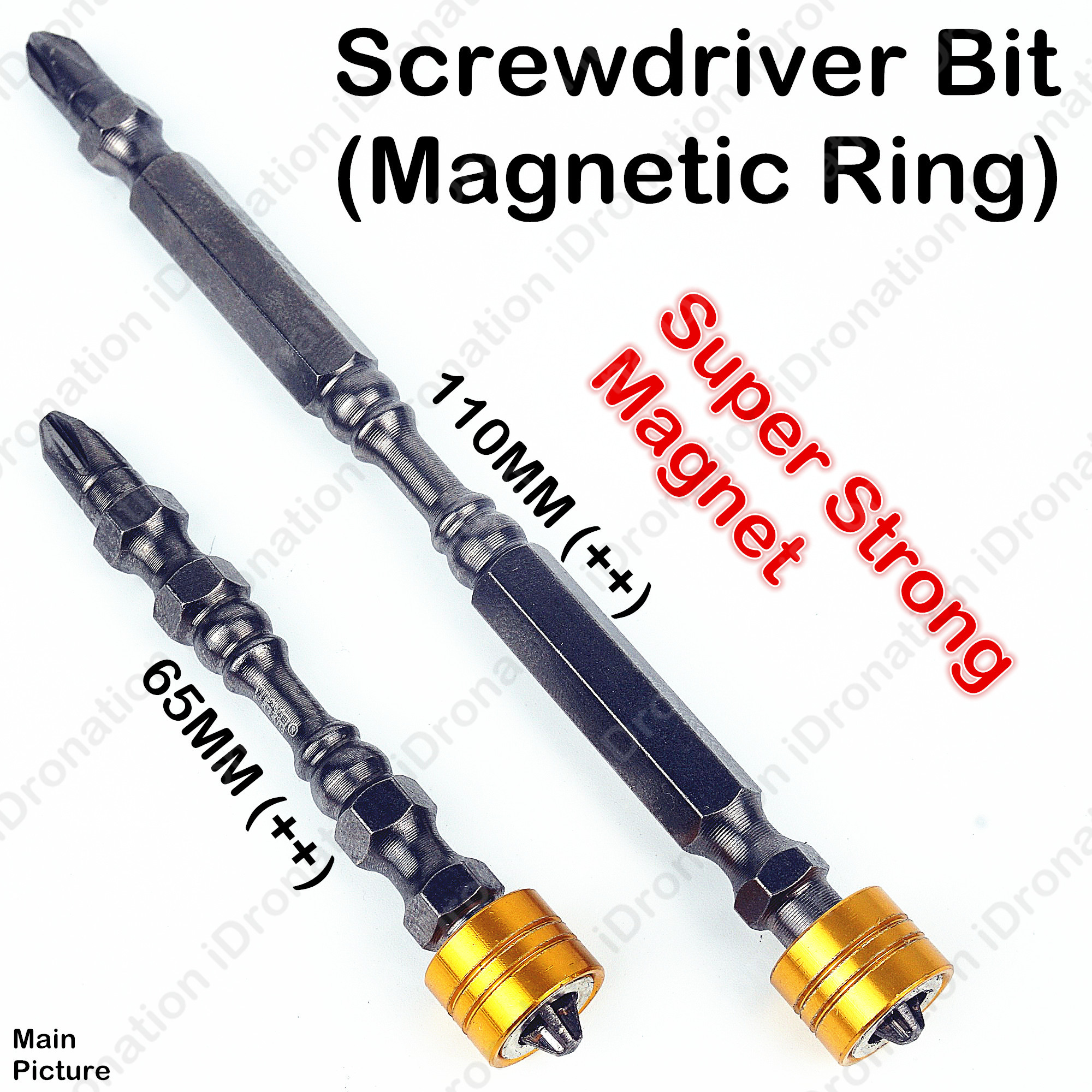 PH2 Ring Screwdriver Hand Drill Bit 65MM