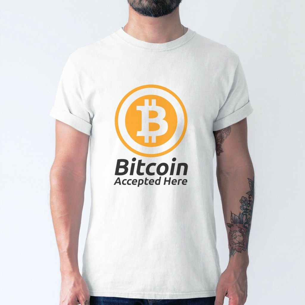 men t shirt cotton s Crypto Tshirt Bitcoin Slogan Tee Btc Cryptocurrency Merch Gift Idea For Him