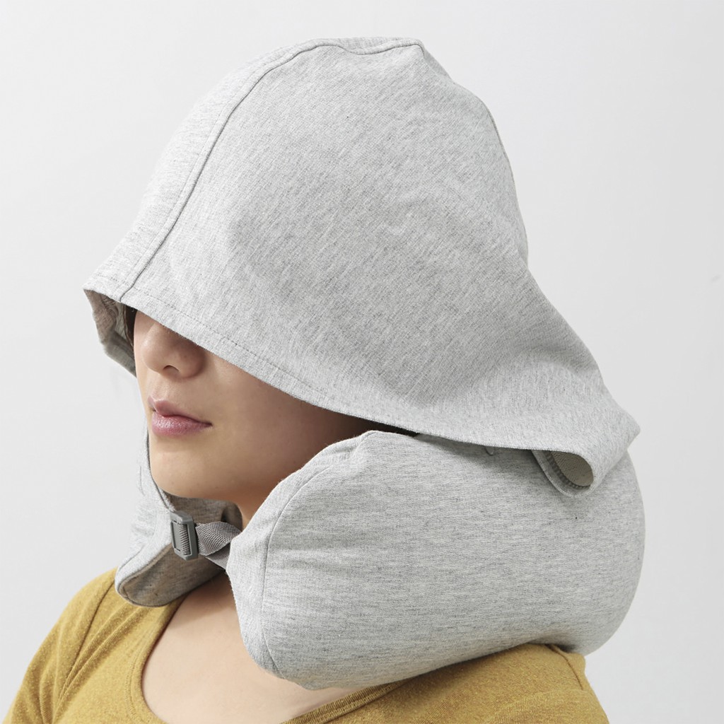 Muji Neck Cushion With Hood Shopee Malaysia