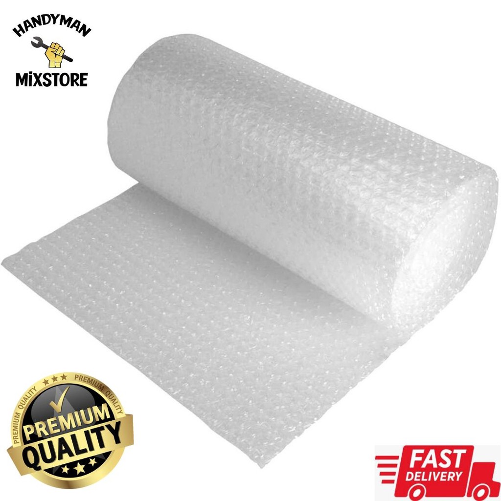 Bubble Wrap Single Layer 1M x 10M / 1M x 5M Shopee Malaysia