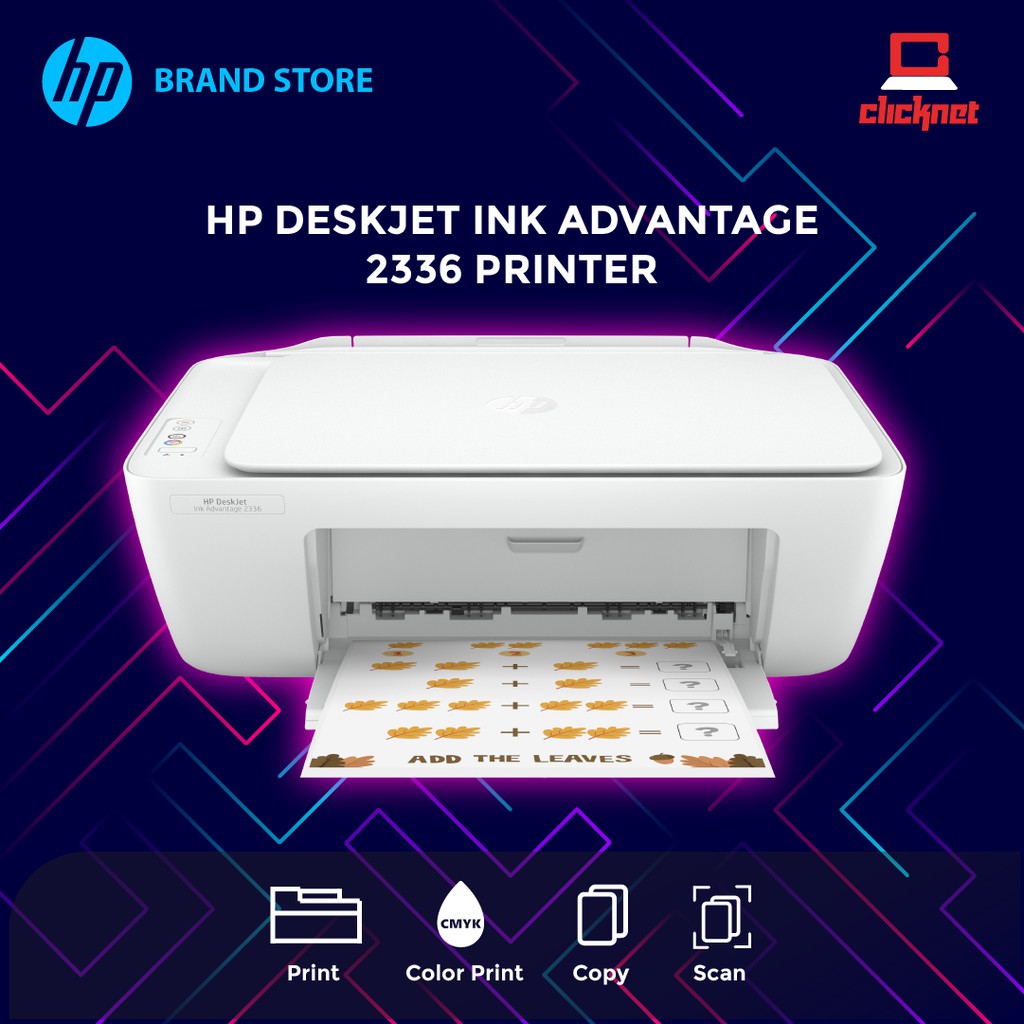 HP Deskjet 2336 Ink Advantage All In One Printer 7WQ05B | Shopee Malaysia