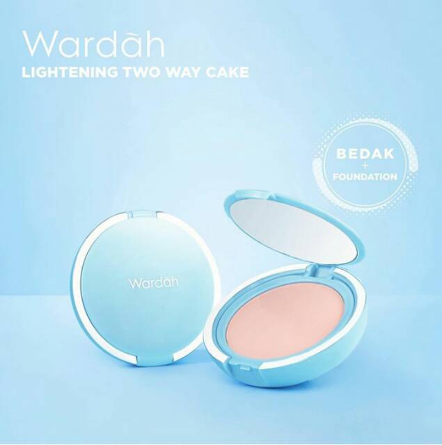 Wardah Lightening Two Way Cake Light Feel Spf15 Powder Foundation Shopee Malaysia