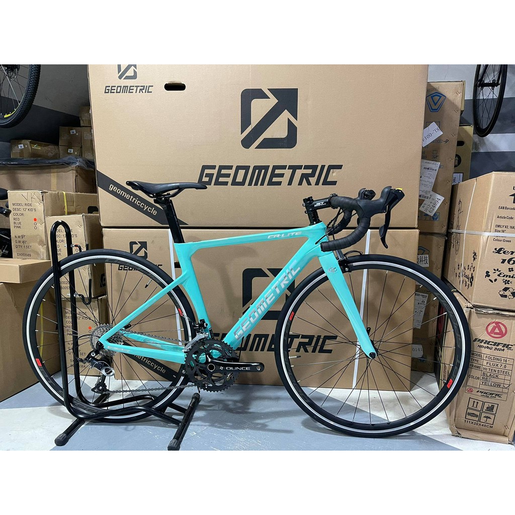 Geometric Cr Lite Sora R3500 9sp Black Red Silver Green 45cm 48cm 51cm Road Bike Shopee Malaysia