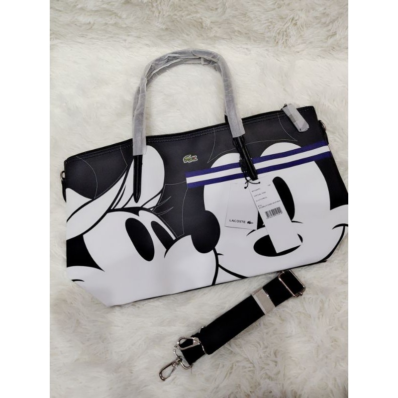 mickey mouse lacoste bag