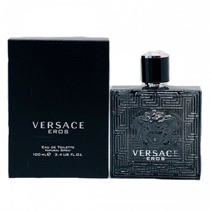 versace eros black bottle