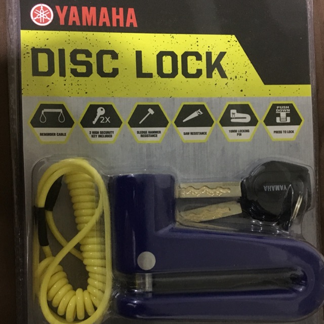 disc lock yamaha