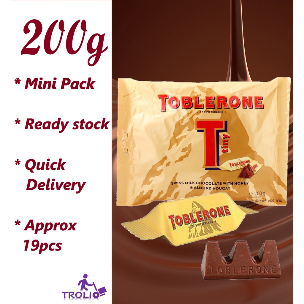 Toblerone Mini Chocolate 1 Pack 200g 