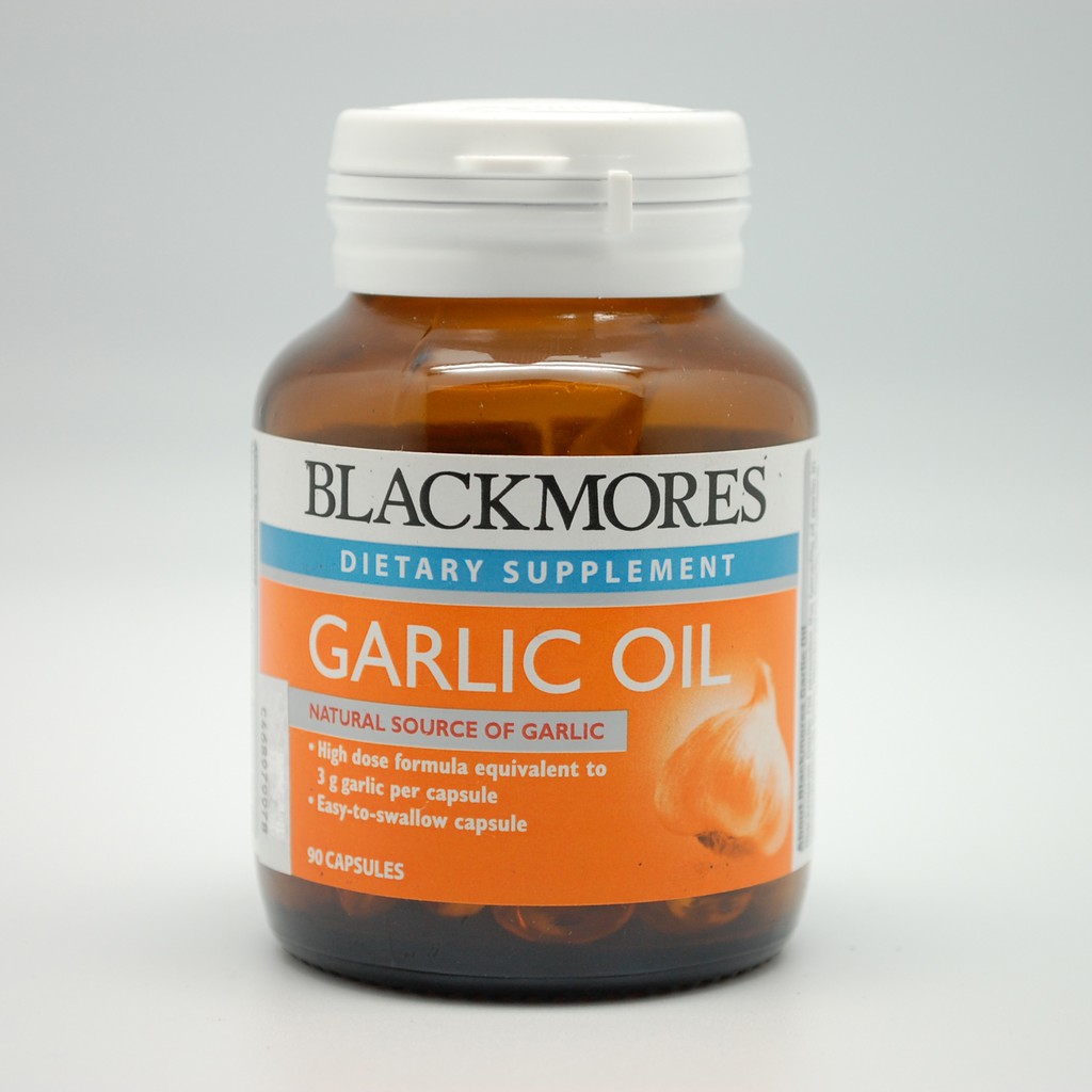 Blackmores Garlic Oil 90's Shopee Malaysia