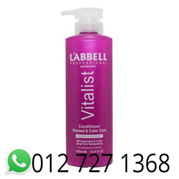 Labbell Vitalist Conditioner Permed And Color Care 1000ml Shopee