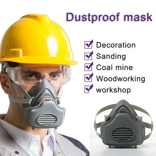 Download Full Face Vapour Gas Dust Mask Respirator For 3m 6800 Spray Paint Masks 7 In 1 Shopee Malaysia PSD Mockup Templates