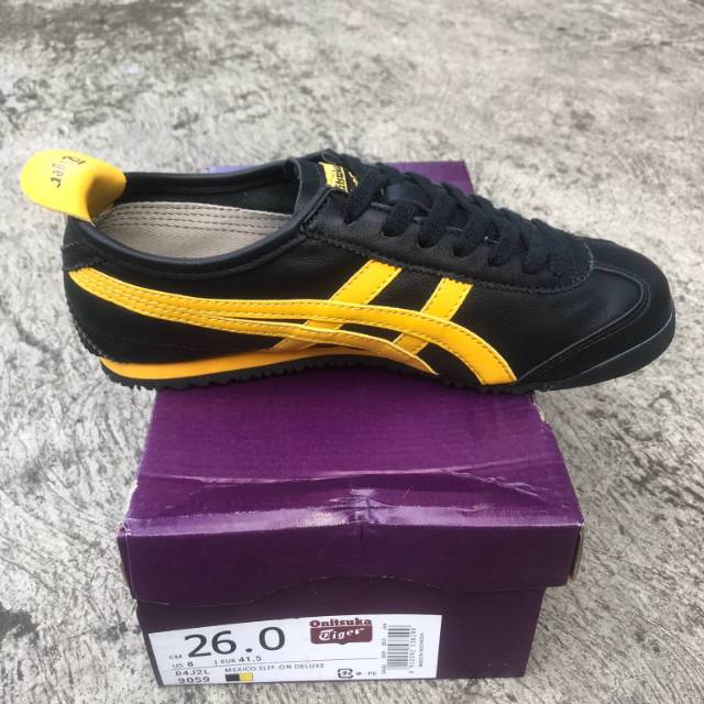 onitsuka tiger black gold fusion