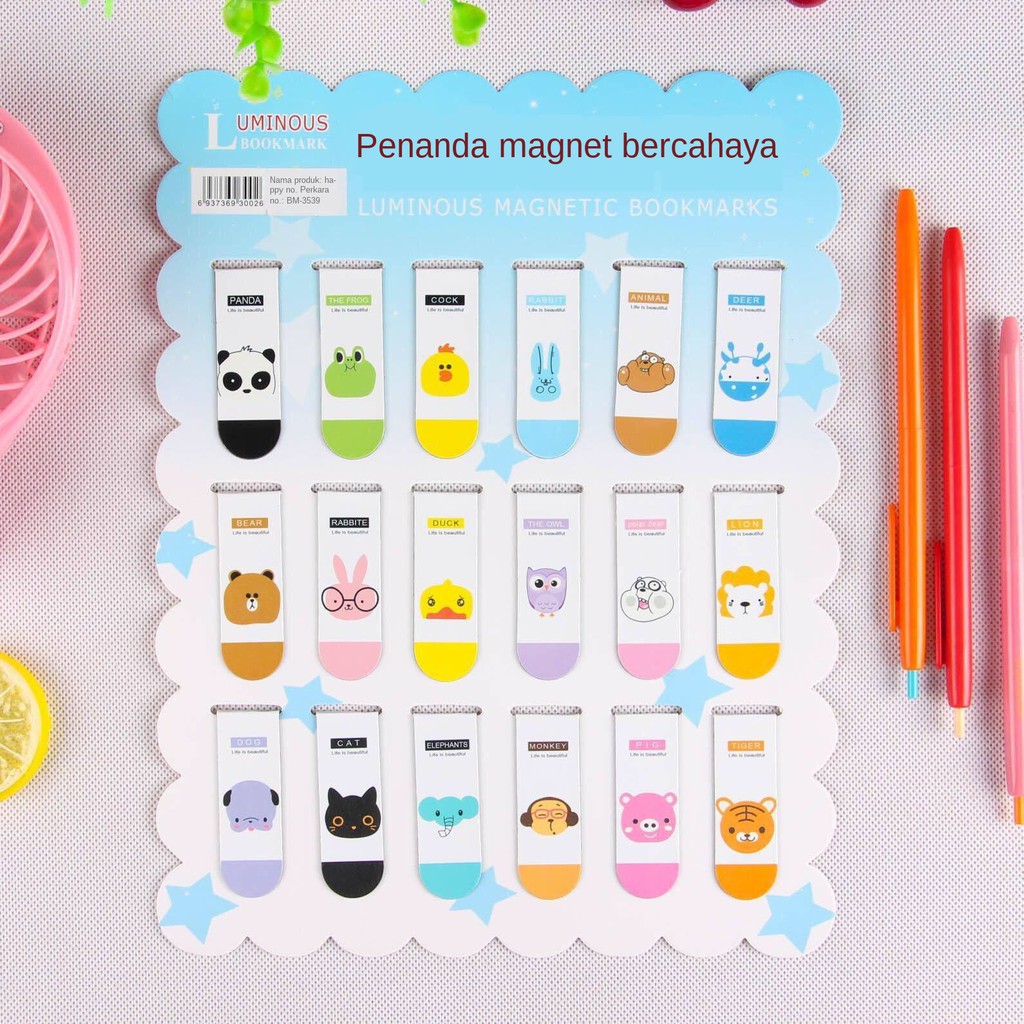 Bookmark Penanda Buku Mini Kreatif Gaya Kuno Pelajar Segar Kecil Dengan Kartun Magnet Comel Penanda Buku Pemegang Buku Flip Pelajar Shopee Malaysia