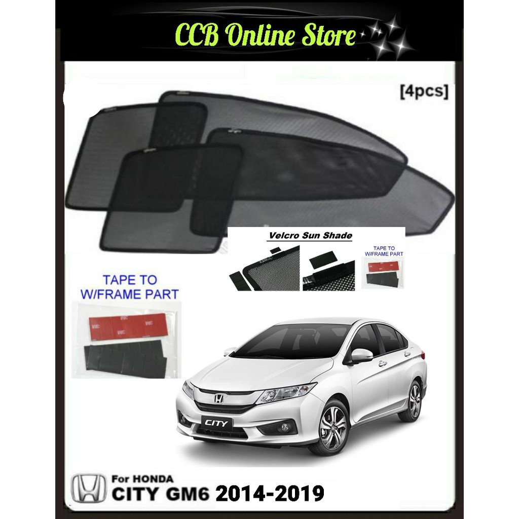 sun shade honda city