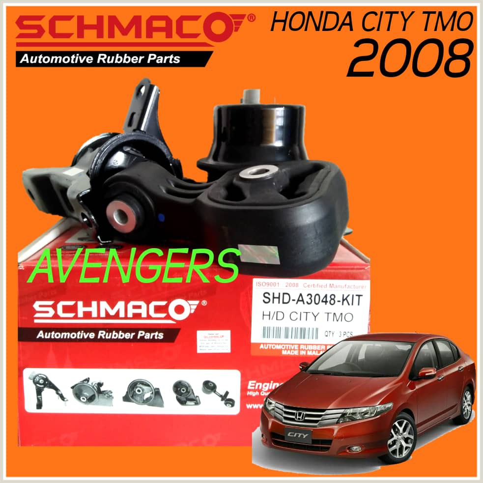 HONDA CITY TMO JAZZ 2008 (AT) SCHMACO ENGINE MOUNTING KIT  Shopee 