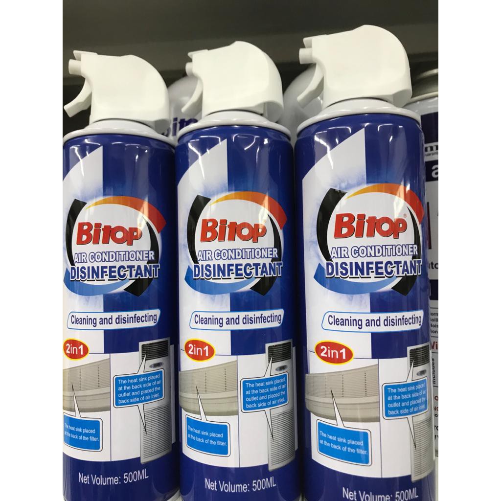 Diy Bitop Air Conditioner Cleaning And Disinfecting Foam Spray Type Shopee Malaysia