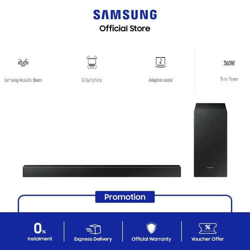 HWQ60R Samsung Harman Kardon Soundbar with Samsung Acoustic Beam