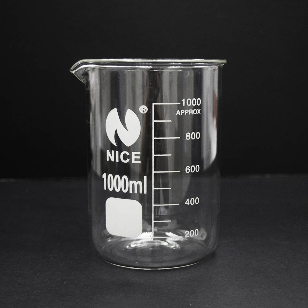 Borosilicate Glass Beaker Nice 1000ml Shopee Malaysia