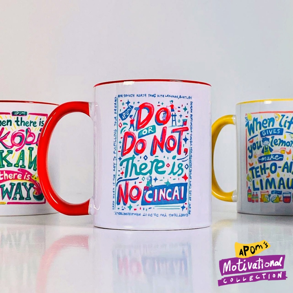 APOM Mug - No Cincai (Motivational)