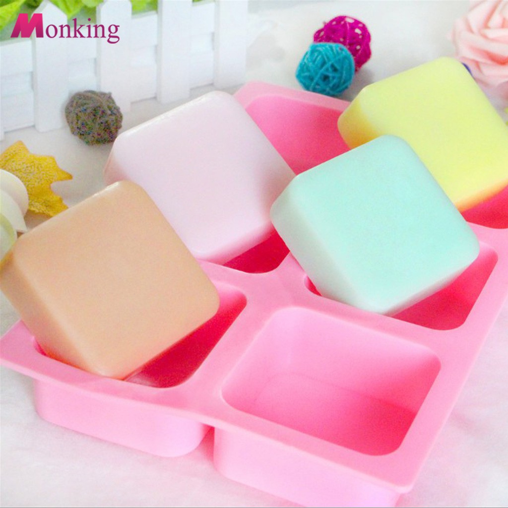 DIY Silicone Ice Cube Candy Chocolate Cake Cookie Cupcake Soap Molds Mould Craft