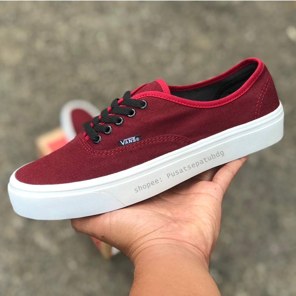 maroon vans