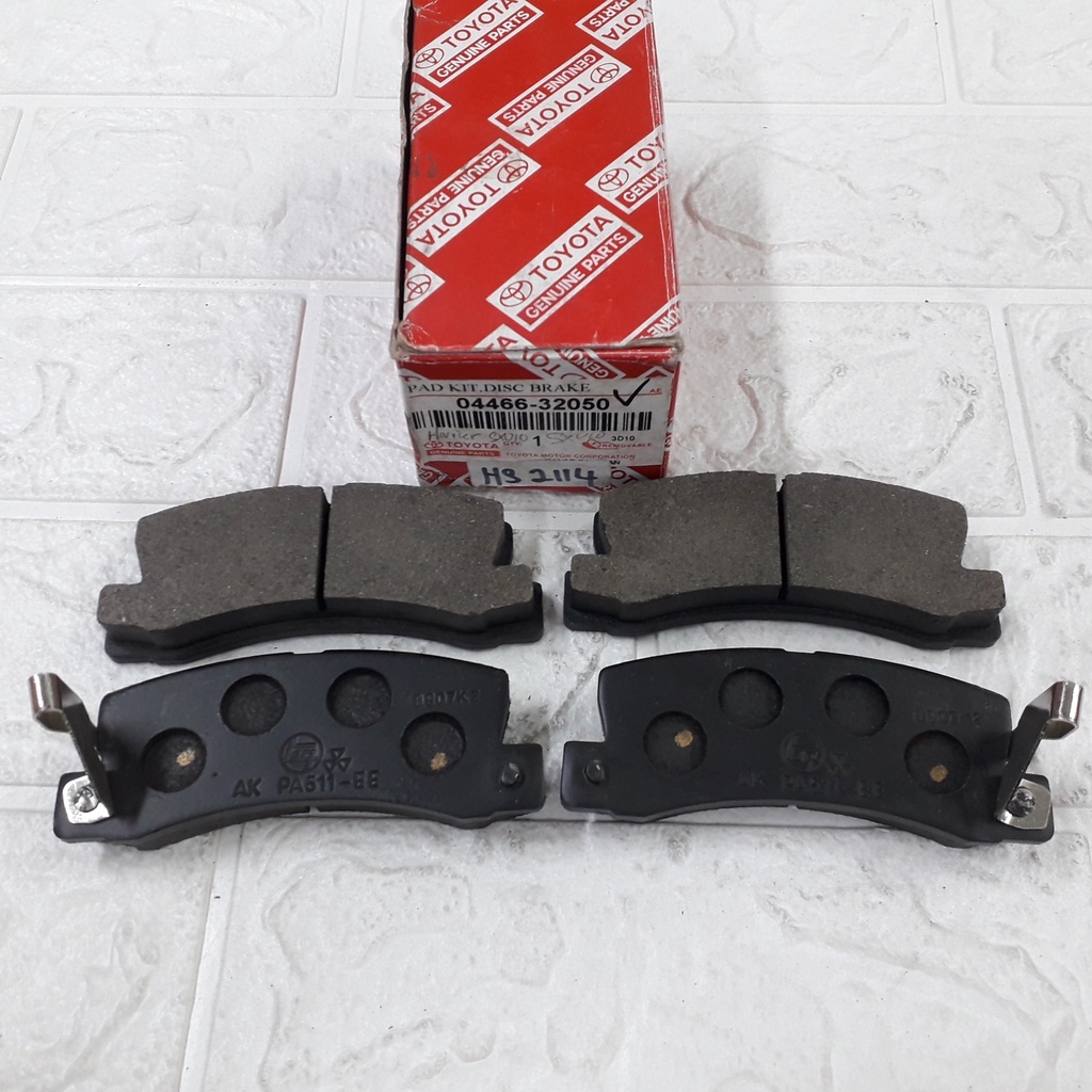 Toyota 04466 32050 Rear Disc Brake Pad Toyota Camry Sxv10 1992 2002